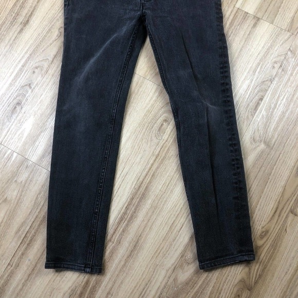 DSTLD Jeans Skinny Black Charcoal Wash Size 32x30 Denim Tapered - Picture 3 of 11